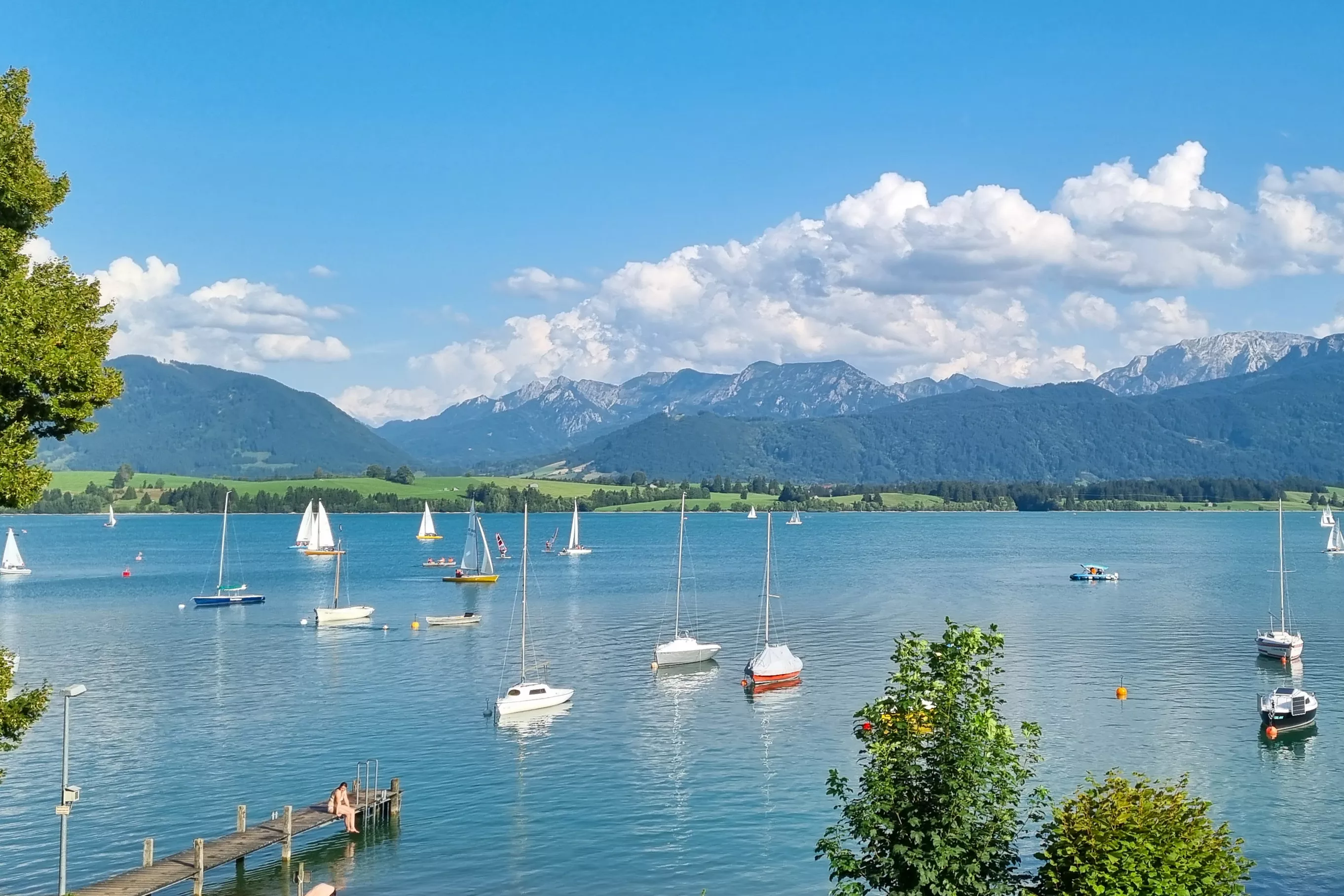 Ferienwohnung mit Bergblick